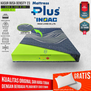[ 200x160x20 ] Kasur Busa No. 2 Original Mattress Plus by INOAC Density 23 Garansi 20 Tahun