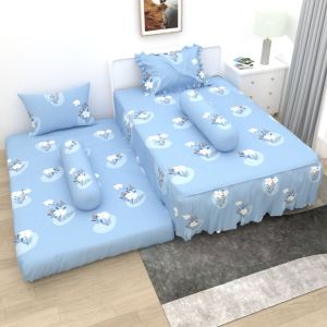 Valenita - Sprei DUO 2in1 Rumbai 120x200 Bantal 2 (B2)