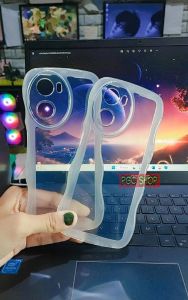 Softcase Gelombang Bening ( OPPO A57 / A57E / A57S ) Clear Case Casing Handphone - PGC SHOP