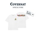 COVERNAT X THE JUM เสื้อยืด รุ่น SAWASDEE FIRE FRIEND Short Sleeve White (70192STJSSU_F5WTXX). 