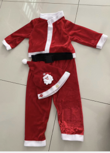Christmas costume washable/ Xmas costume for boys and girls/ Christmas performance costumes