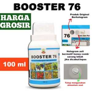 Pupuk Booster 76 AOrganik Pelebat Dan Pembesar Buah 100ml