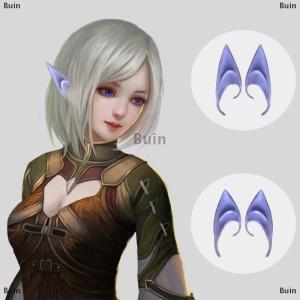 [COD] Buin Halloween Elf Ear Latex Cosplay Cute Vampire Queen Glitter Ear Jewelry Performance Live Broadcast Props Fairy Tale Costume Acces