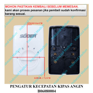 PKKA4 SWITCH / SPEED CONTROLLER FAN / PENGATUR KECEPATAN KIPAS ANGIN B06080004