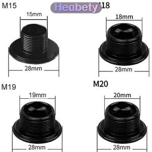 Heabety  M15 M18 M19 M20 Hợp Kim Nhôm MTB Xe Đạp Crank Vít Cap Đường Xe Đạp Crankset Bìa Mũ Bolt