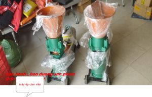 Máy ép cám viên trục liền 3 rulô - s160 máy lắp sàng 4ly