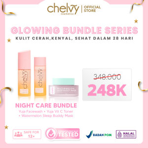 CHELVY Bundling Skincare Face Wash Toner Mist Moisturizer Tone Up Cream Sleeping Mask