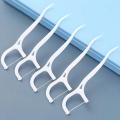 50 Pcs Floss Stick Dental Floss Picks Biodegradable Dental Picks for Teeth Cleaning, Plaque Remover. 