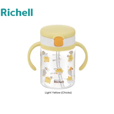 Richell Aqulea Straw Bottle 200ml
