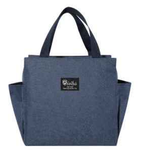 HL0497 Tas Bekal Menjaga Suhu Temperatur Tas Bekal Anti Air Lunch Cooler Bag Box Anti Air Makanan Alumunium Foil Tas Kotak Makanan Lunch Bag Tote Bag Bekal