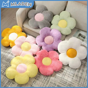 MLADEN Flower Throw Pillow Soft Sunflower Seat Cushion Sofa Chair Seat Pad Plush Lumbar Office Back Cushion