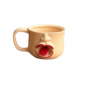 DNFIWN3 Funny Movable Tongue Cup Playful 300ml Restless Tongue Cup Drinkware Creative Ceramic Mug Gift