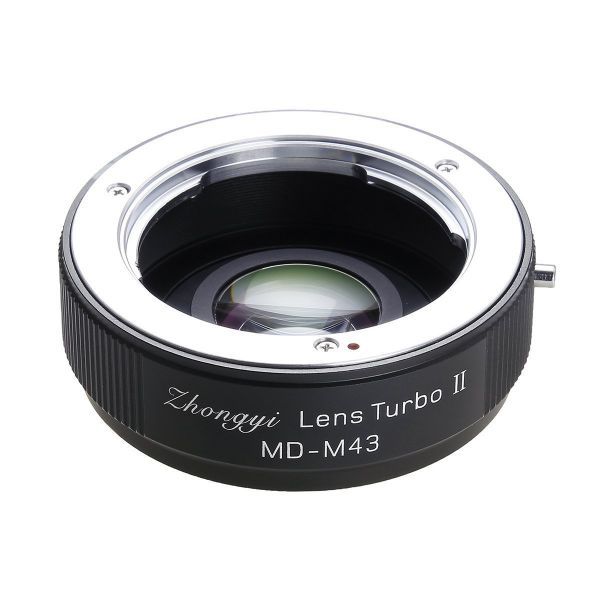 Zhongyi Mitakon MD-M43 Lens Turbo II Adapter Focal Reducer Speed