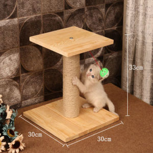 Cat Scratch Tree Cat Tree Cat Tower Cat Climbing Cat Tree Tower Cat Condo Cat Tree Climbing Cat Tower Scratching Pole Vertical Wear-Resistant Non-Chip Sisal Solid Wood Multi-Layer Space Capsule Wear-Resistant Small Apartment Big Cat