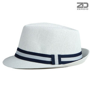 Mũ Phớt Cói MP109 Nón Fedora Vành Nhỏ Đi Biển Thời Trang Cho Nam Nữ