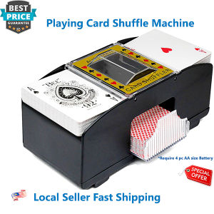 {READY STOCK} Uno Poker card shuffle machine Card shuffler Game card shuffling Shuffling machine Game card shuffle
