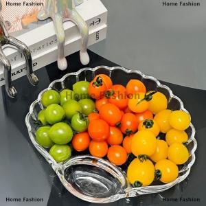 [COD] Home Fashion 1PC DishTransparent Dumpling Plate With Vinegar Discs Vinegar Dishes Sushi Breakfast Dried Fruit Snack Spitting Dish