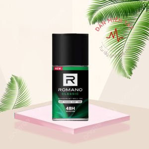 Lăn Khử Mùi Romano Classic 50ml – Hương Nam Tính Lịch Lãm Khô Thoáng Suốt Ngày