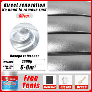 1000G Anti Rust Paint Metal with brush for Rusty Metal Steel Stair Railings Rusty Protect Primer Paint Coating GOOTI