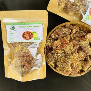 Chanh cam thảo Mangline Farm Đà Lạt 250g Đồ ăn vặt chua ngọt ăn là ghiền