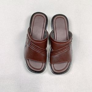 Dép nam da bò  Dép nam đế cao Dép nam cao cấp  DC 71 dép nam cho bố