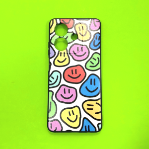 เคสนิ่มสีพาสเทลInfinix  Smart9 TPU กันเลนส์กล้อง พิมพ์ลายการ์ตูน