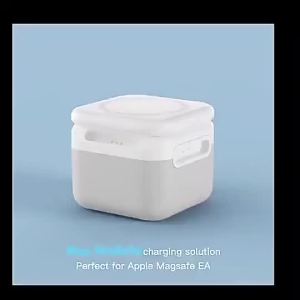 Bộ sạc không dây di động mới Đế sạc không dây nhanh 15W 3 trong 1 có thể gập lại từ tính Bộ chuyển đổi du lịch Qi thông dụng