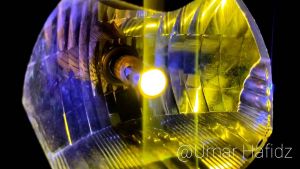 Lampu Utama Motor Led H4 D2 Laser Dengan Senja Biru Kuning High Low