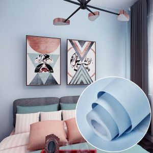 DCH - WALLPAPER Stiker Dinding  45cm x 1m Premium High Quality Motif Pastel Tekstur Polos TERMURAH