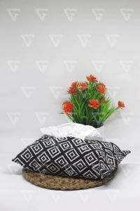 Tempat Tisu Kain Kanvas -Sarung Cover Tissue Bahan Bermotif - Tempat Tisu Travell Motif ETNIK