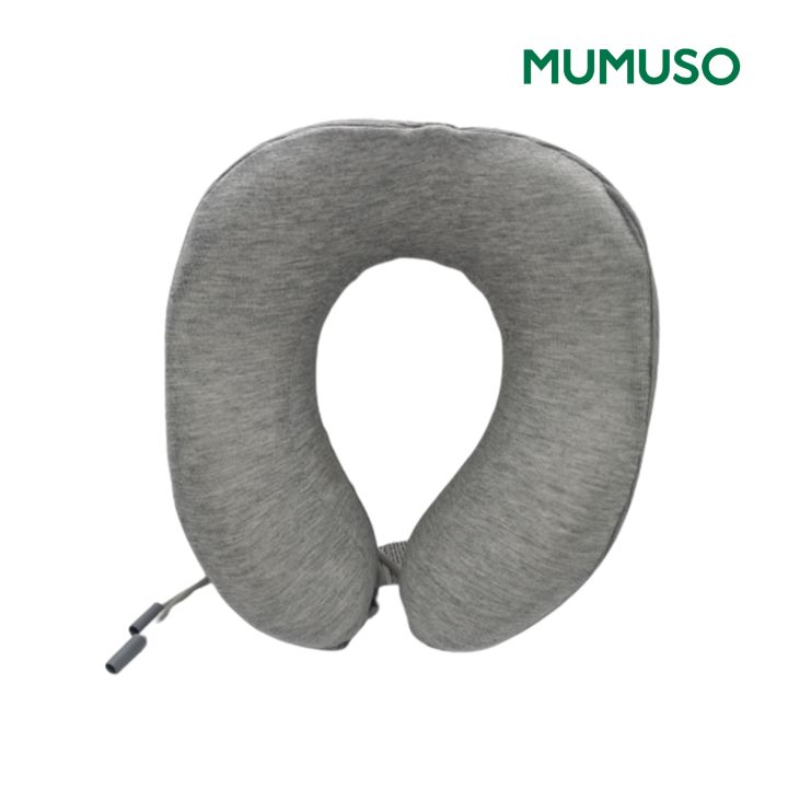 Mumuso Travel Comfort Set – Neck pillow, Sleeping Eye mask, Ear Plugs