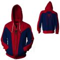 COD Spiderman Hoodie Miles Morales Jacket Zipper Sweatshirts Anime Hoodies Spider-Man Costume OP. 