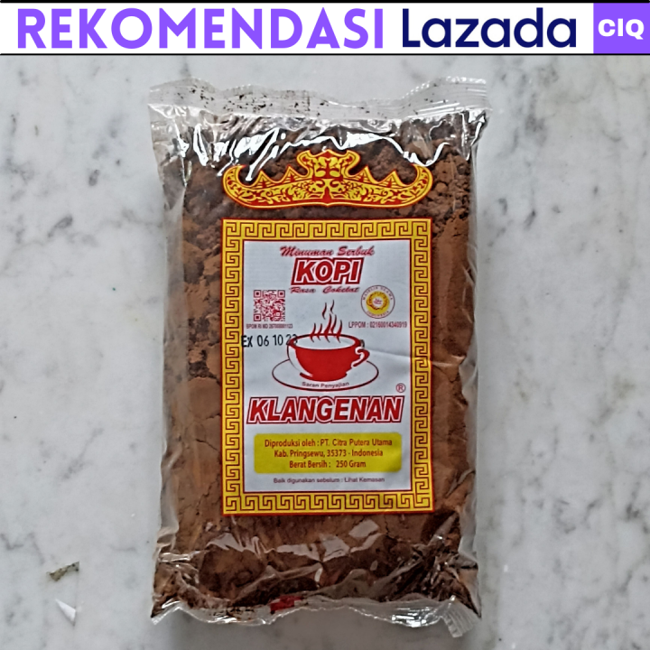 Kopi Bubuk Lampung Klangenan 250 Gr Asli - Kopi Lampung Asli / Kopi