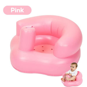 Inflatable Baby Sofa Portable Baby Chair With Air Pump High For Sitting Training Baby Chair For Eating Baby Bath Chair Inflatable Sofa Chair For Toddlers