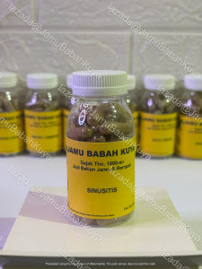 Obat Herbal Sinusitis Rinitis Polip Flu Pilek Radang Hidung Bau Busuk Berlendir Akut Paling Ampuh - Jamu Babah Kuya (KAPSUL)