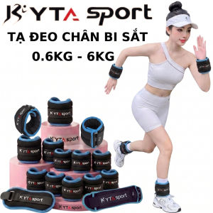 Tạ đeo chân tay bi sắt 6kg/5kg4kg/3kg/2kg/1kg/0.6kg/đôi phiên bản 3.0 sport® - Chất liệu bi sắt không gỉ vải thun lạnh co giãn 4 chiều - Bảo hành 3 tháng