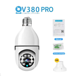 Kamera CCTV V380 Pro 5MP 1080P malam penglihatan Anti-Pencurian Luar ruangan tahan air