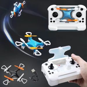 GESAGEW Flying Mini Remote Control Aircraft Rechargeable ABS Rotation Remote Control Drone Profesional Training Micro Aircraft Childrens Toy Boys Toys