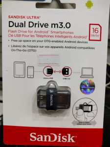 SANDISK Flashdisk OTG Dual Drive Original 100% Micro Mikro Type-C Tipe C 16GB 32GB 64GB 128GB