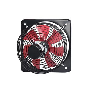 UFANSM Metal Exhaust Fan Dual Mesh 7 Leaf Kitchen Extractor Fan Powerful Quiet Window Ventilation Fan for Home Kitchen