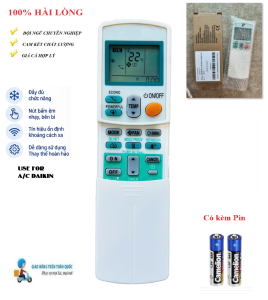 Điều khiển thay thế điều hoà Dai_kin 2 chiều Full chức năng nút Mold Proof Sensor- HÀNG Tặng Kèm Pin