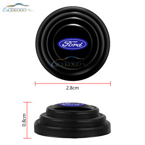 ACEKOGO 8Pcs Car Door Shock Absorber Sound Insulation Pad Shockproof Thickening Cushion Stickers for Ford Fiesta Focus Mustang Ecosport Escape Everest Explorer Territory Ranger