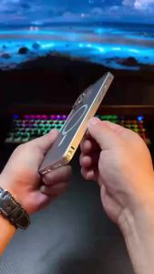Aluminum Metal Case For iPhone 17 ProMax 16 15 14 13 12 Pro Max Plus with Magsafe Magnetic Charging Glass Protector