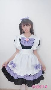 The bad cat who acts like an older brother   Japanese-style purple maid outfit   Anime Lolita Dress   Maid outfit