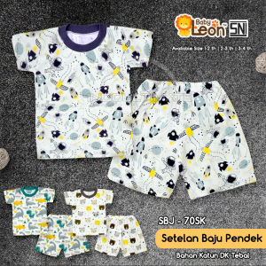 (1-3 Tahun) Setelan Baju Bayi Anak Balita Setelan Panjang Setelan Pendek Baju tidur Anak Bayi Baju piyama Balita 100% COTTON SBJ-71SK Baju Tidur Bayi Kaos Anak Bayi Balita Lengan Panjang Baju Tidur Anak Laki-Laki Perempuan Pakaian Anak Bayi Balita
