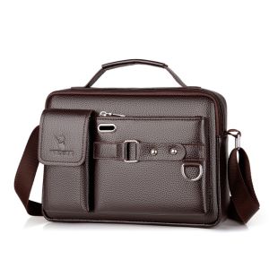 TAS SELEMPANG BAHU CROSSBODY BAG KULIT PRIA MESSENGER BAG LEATHER IMPORT MURAH ANTI AIR PREMIUM
