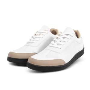 Wioz Sepatu Sneakers Pria W 1021 Sepatu Casual Kets Kuliah Kerja Hangout Santai Warna Putih