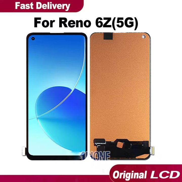 Replacement LCD Touch Screen Display For OPPO Reno 4Z 5G & 4G – Black, Genuine Replacement Part