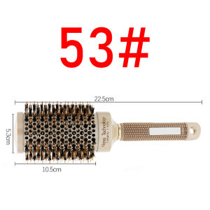 Hair Roller Brush Ceramic for Professional Salon Curling Hair Blower Round Comb
