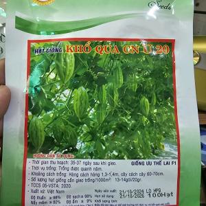 Khổ qua U.20 Chánh Nông Hạt giống (mướp đắng) (100 hạt)